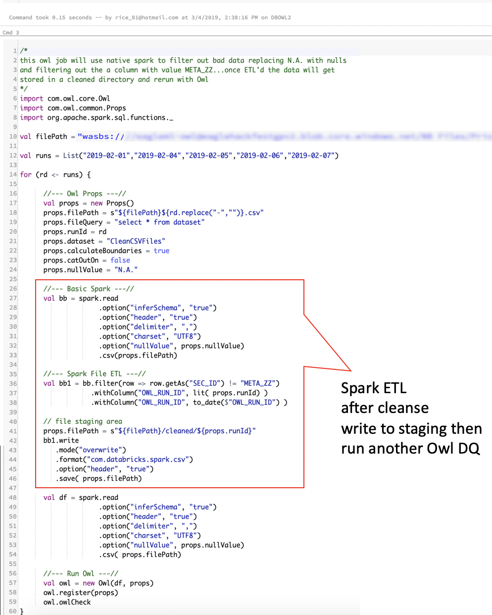 Figure 6: Spark ETL / DQ Pipeline